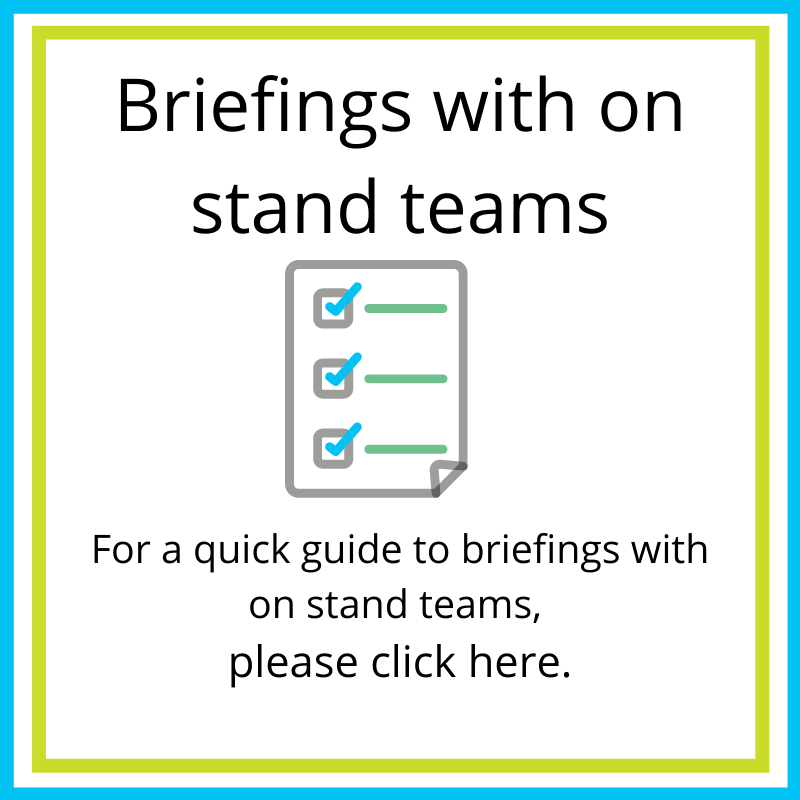 on stand teams guide